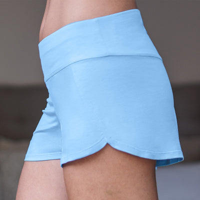 Kuhlende Schlafshorts Damen || Horizon Blue